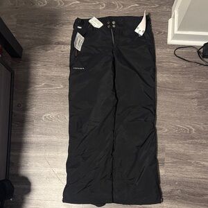 Columbia Black Insulated Snow Pants